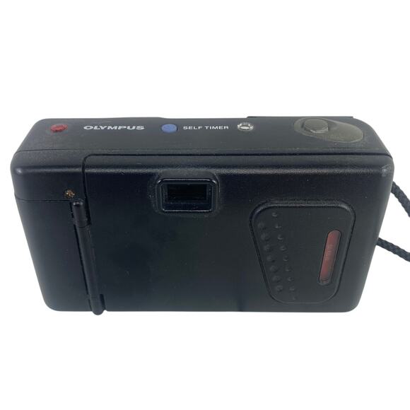 Olympus Am-100 QD Black Point and Shoot Film Camera with Manual Box Case Tested - Picture 4 of 7